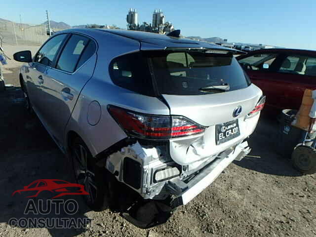 LEXUS CT 200 2015 - JTHKD5BH9F2211254