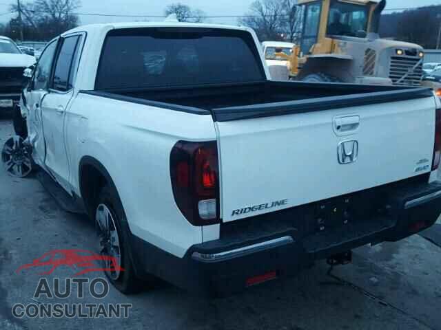 HONDA RIDGELINE 2017 - 5FPYK3F60HB008050