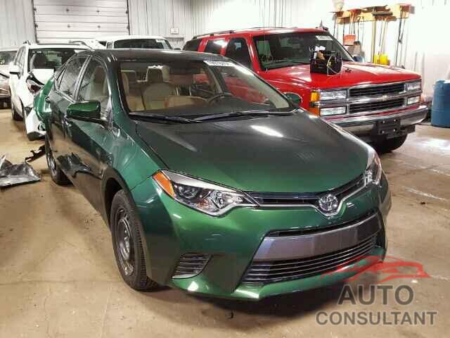 TOYOTA COROLLA 2016 - 2T1BURHEXGC558889