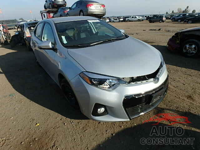 TOYOTA COROLLA 2015 - 5YFBURHEXFP317039