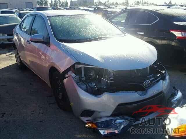 TOYOTA COROLLA 2016 - 2T1BURHE3GC693230