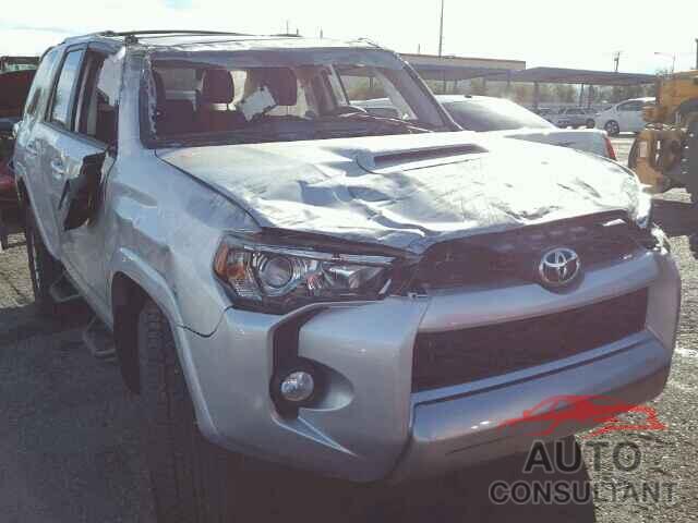 TOYOTA 4RUNNER 2016 - JTEBU5JR1G5309847