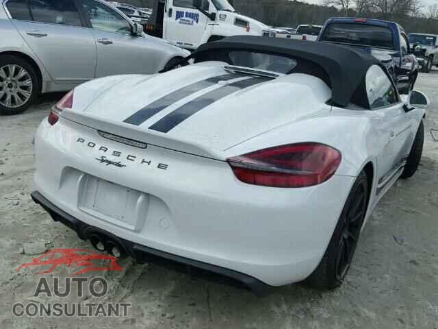 PORSCHE BOXSTER 2016 - WP0CC2A86GS152366