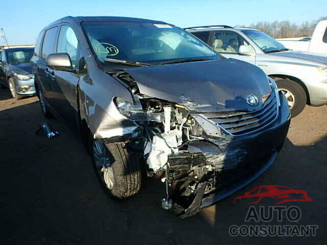 TOYOTA SIENNA 2015 - 5TDYK3DC1FS545987