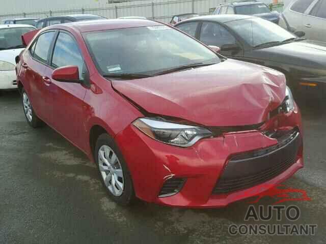 TOYOTA COROLLA 2016 - 5YFBURHE2GP437774