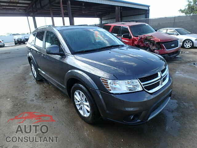 DODGE JOURNEY 2015 - 3C4PDCBB2FT604681