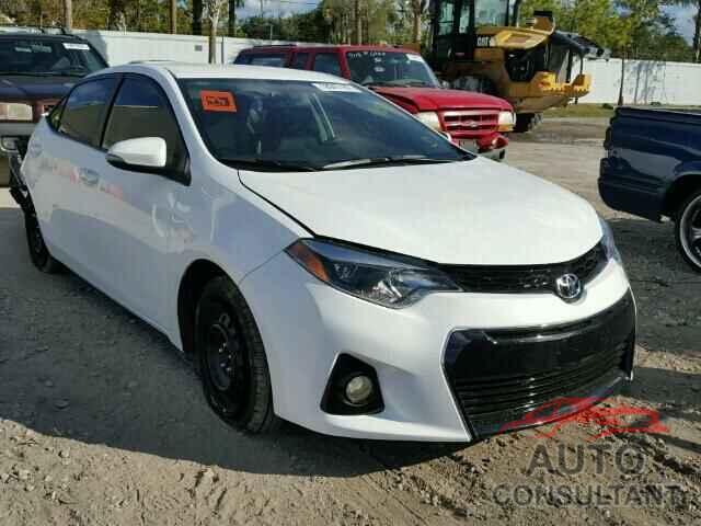 TOYOTA COROLLA 2016 - 2T1BURHEXGC616533