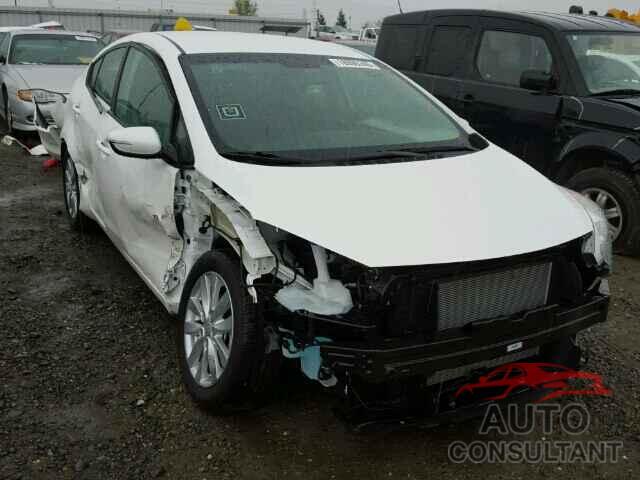 KIA FORTE 2015 - KNAFX4A65F5384835