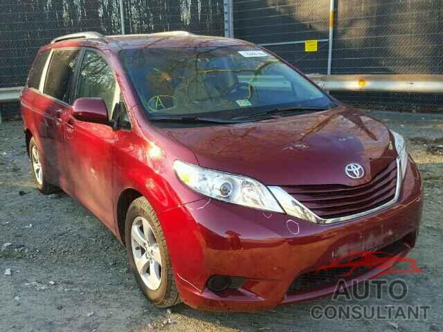 TOYOTA SIENNA 2015 - 5TDKK3DC3FS636202