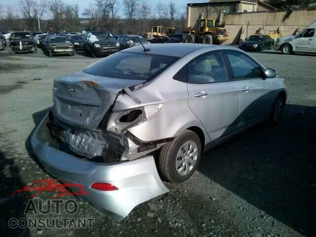 HYUNDAI ACCENT 2015 - KMHCT4AE6FU904499