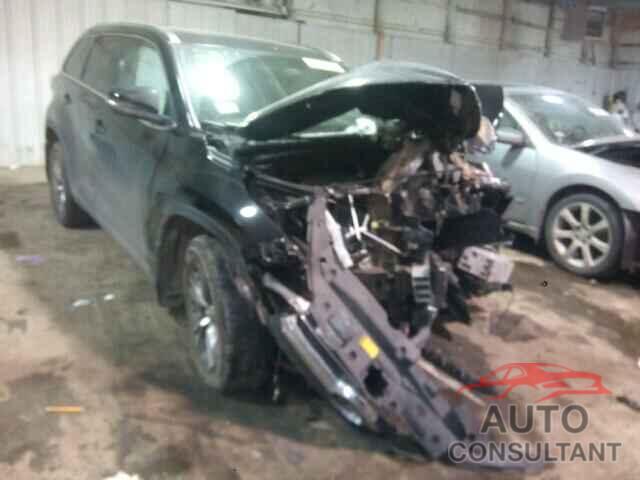 TOYOTA HIGHLANDER 2015 - 5TDJKRFH3FS164249