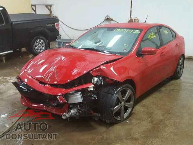 DODGE DART 2015 - 1C3CDFEBXFD116777