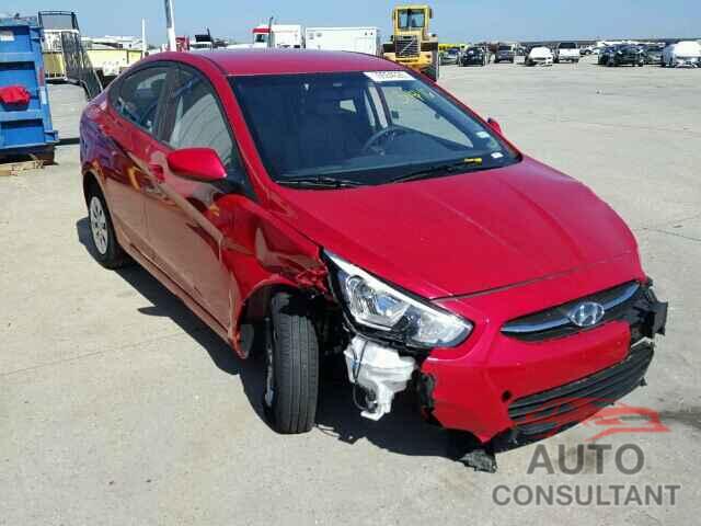 HYUNDAI ACCENT 2016 - KMHCT4AE9GU013804