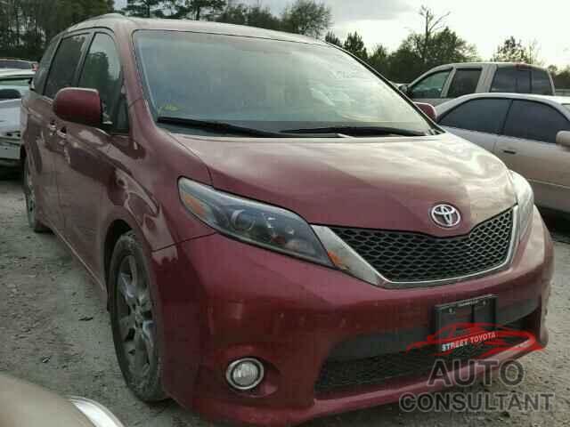 TOYOTA SIENNA 2015 - 5TDXK3DC4FS619978