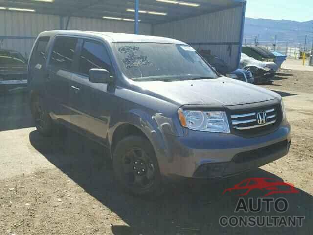 HONDA PILOT 2015 - 5FNYF4H26FB050457