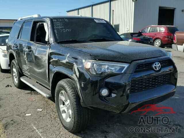 TOYOTA 4RUNNER 2015 - JTEBU5JR4F5255023