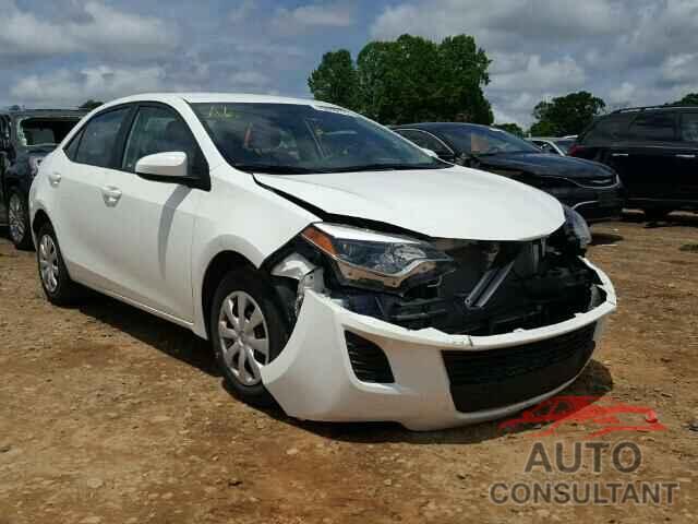 TOYOTA COROLLA 2016 - 2T1BURHE1GC534903
