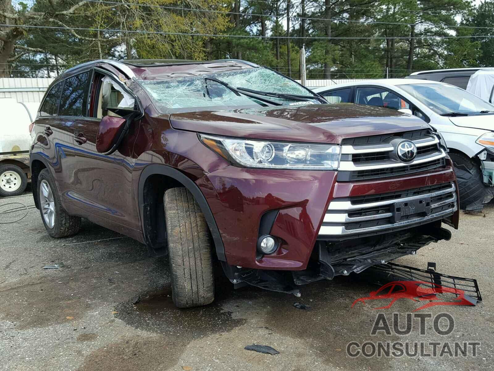 TOYOTA HIGHLANDER 2018 - 5TDDZRFH0JS813037
