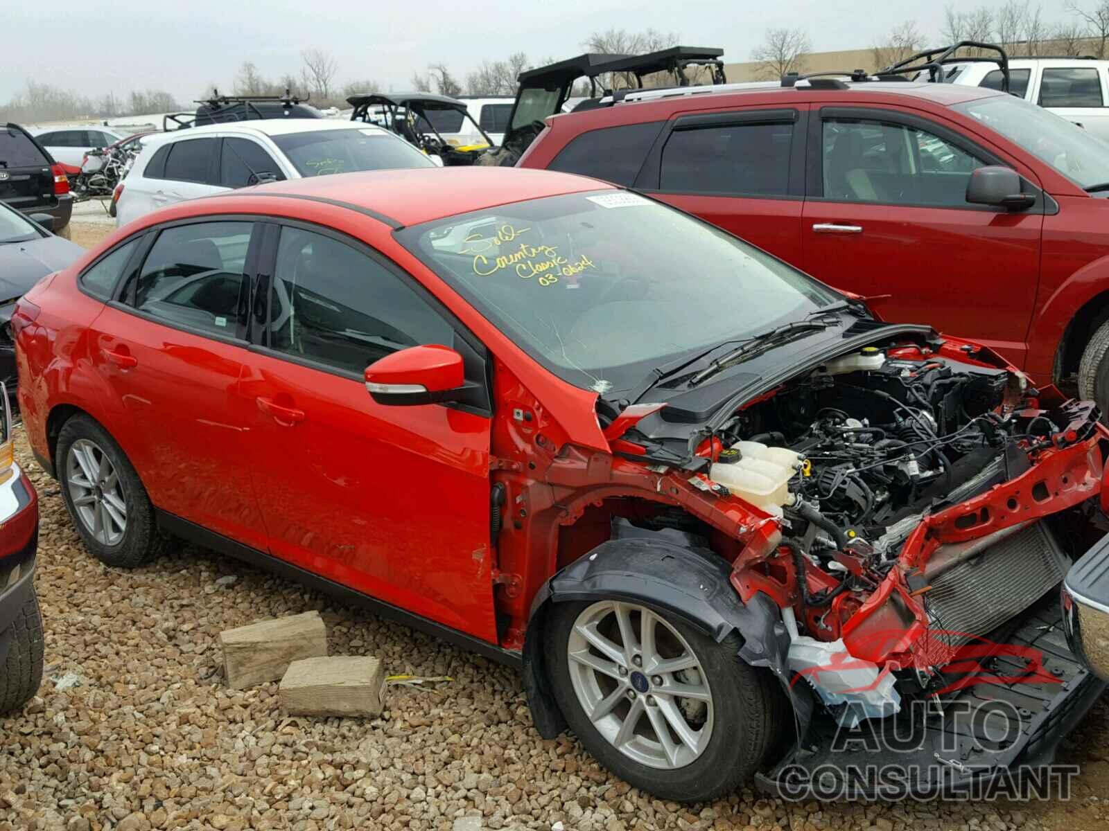 FORD FOCUS SE 2017 - 1FADP3F22HL246510