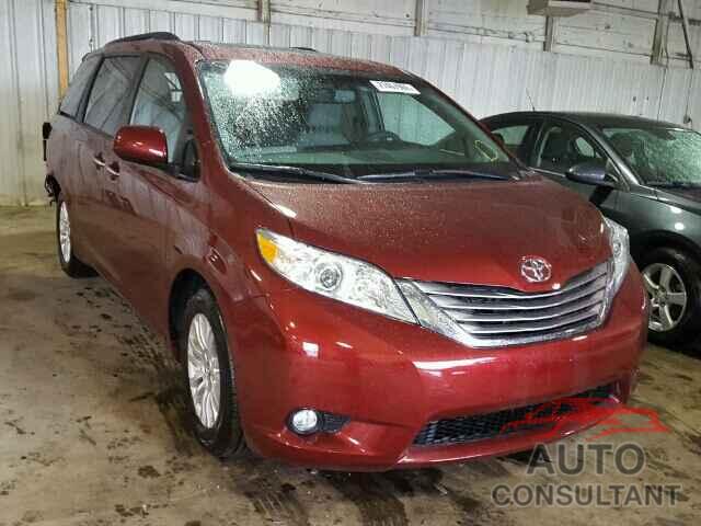 TOYOTA SIENNA 2016 - 5TDYK3DC2GS700676