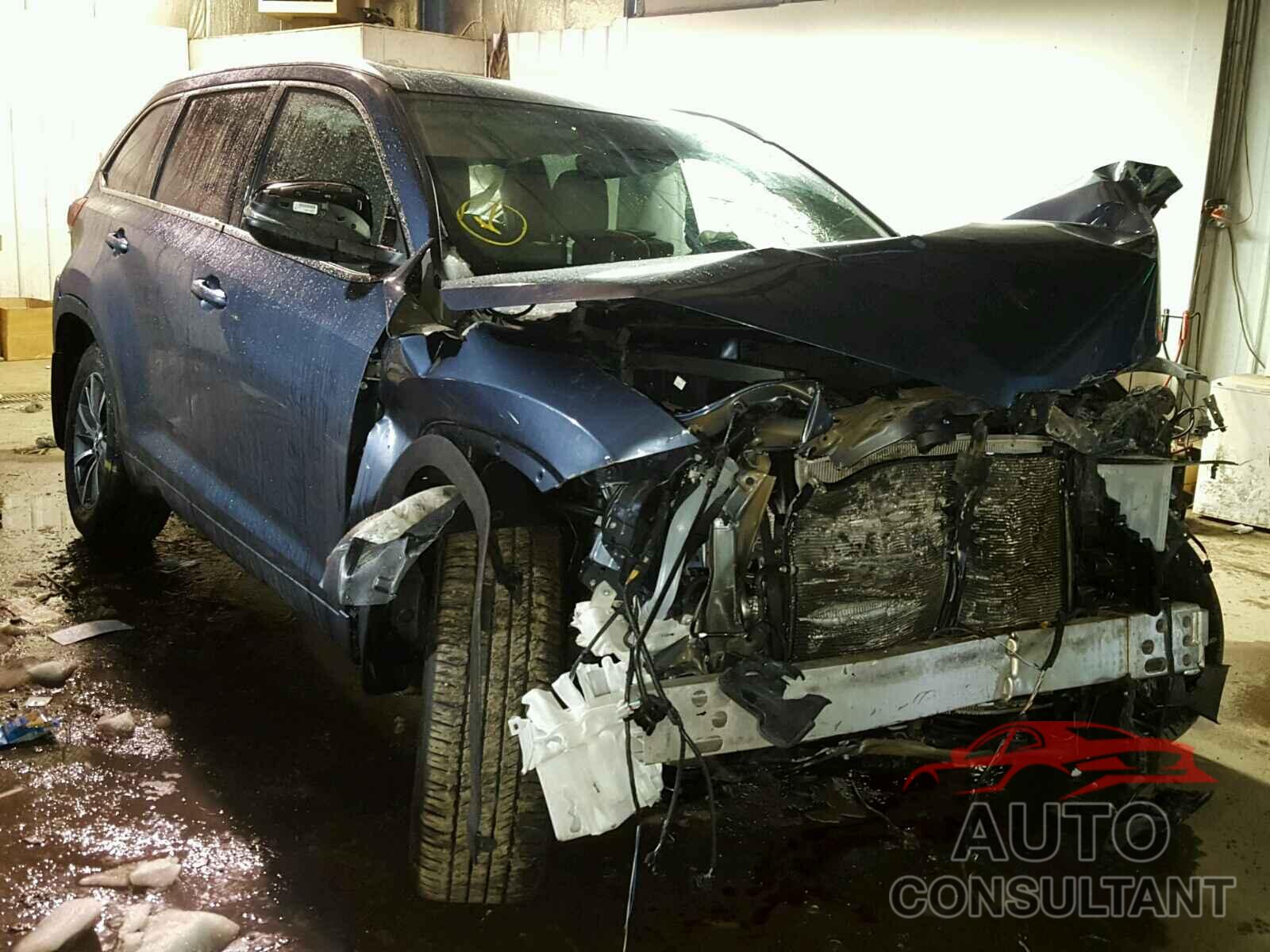 TOYOTA HIGHLANDER 2017 - 5TDJZRFH3HS410781