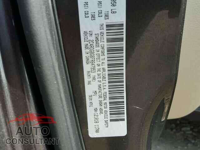 DODGE CARAVAN 2015 - 2C4RDGBG6FR647953
