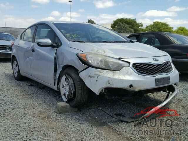 KIA FORTE 2015 - KNAFK4A69F5426843