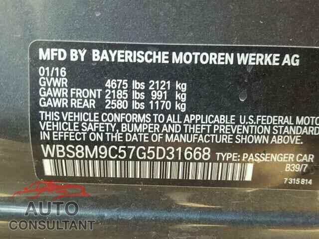 BMW M3 2016 - WBS8M9C57G5D31668