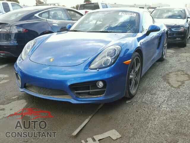 PORSCHE CAYMAN 2016 - WP0AB2A86GK185362