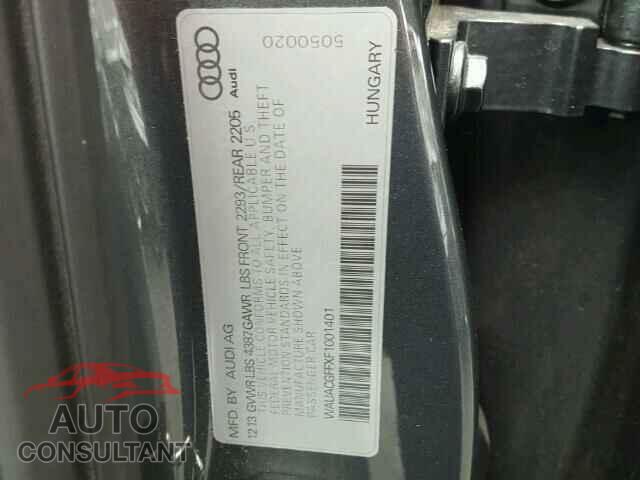 AUDI A3 2015 - WAUACGFFXF1001401