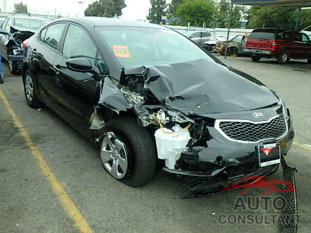 KIA FORTE 2015 - KNAFK4A60F5300760