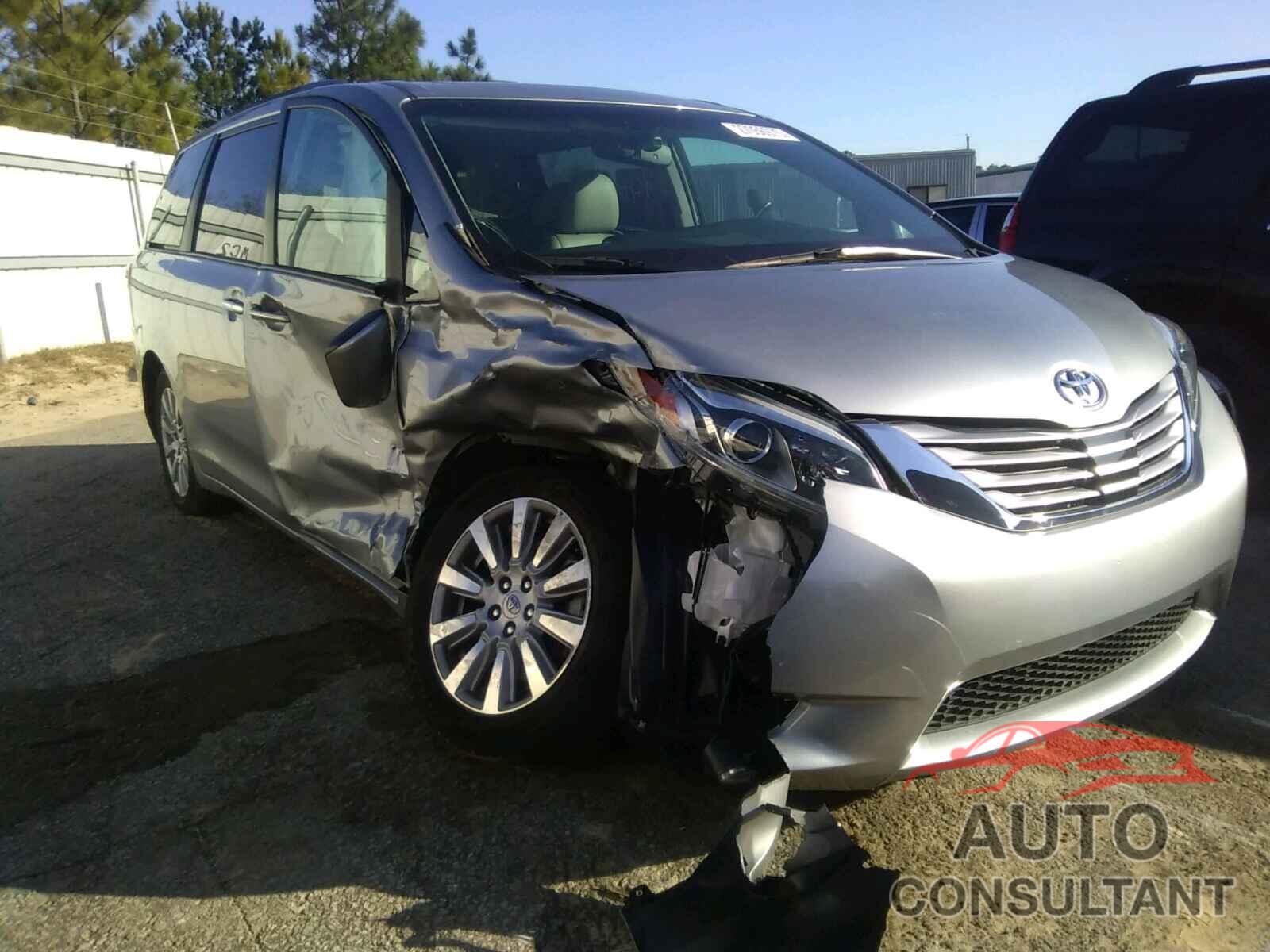 TOYOTA SIENNA 2017 - 5TDYZ3DC5HS800820