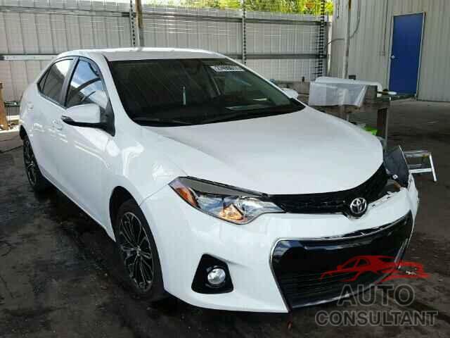 TOYOTA COROLLA 2016 - 5YFBURHE8GP457530