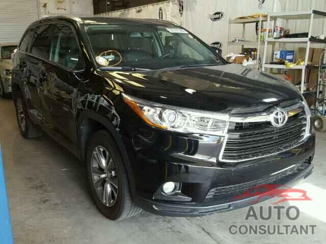 TOYOTA HIGHLANDER 2015 - 5TDKKRFH4FS055660