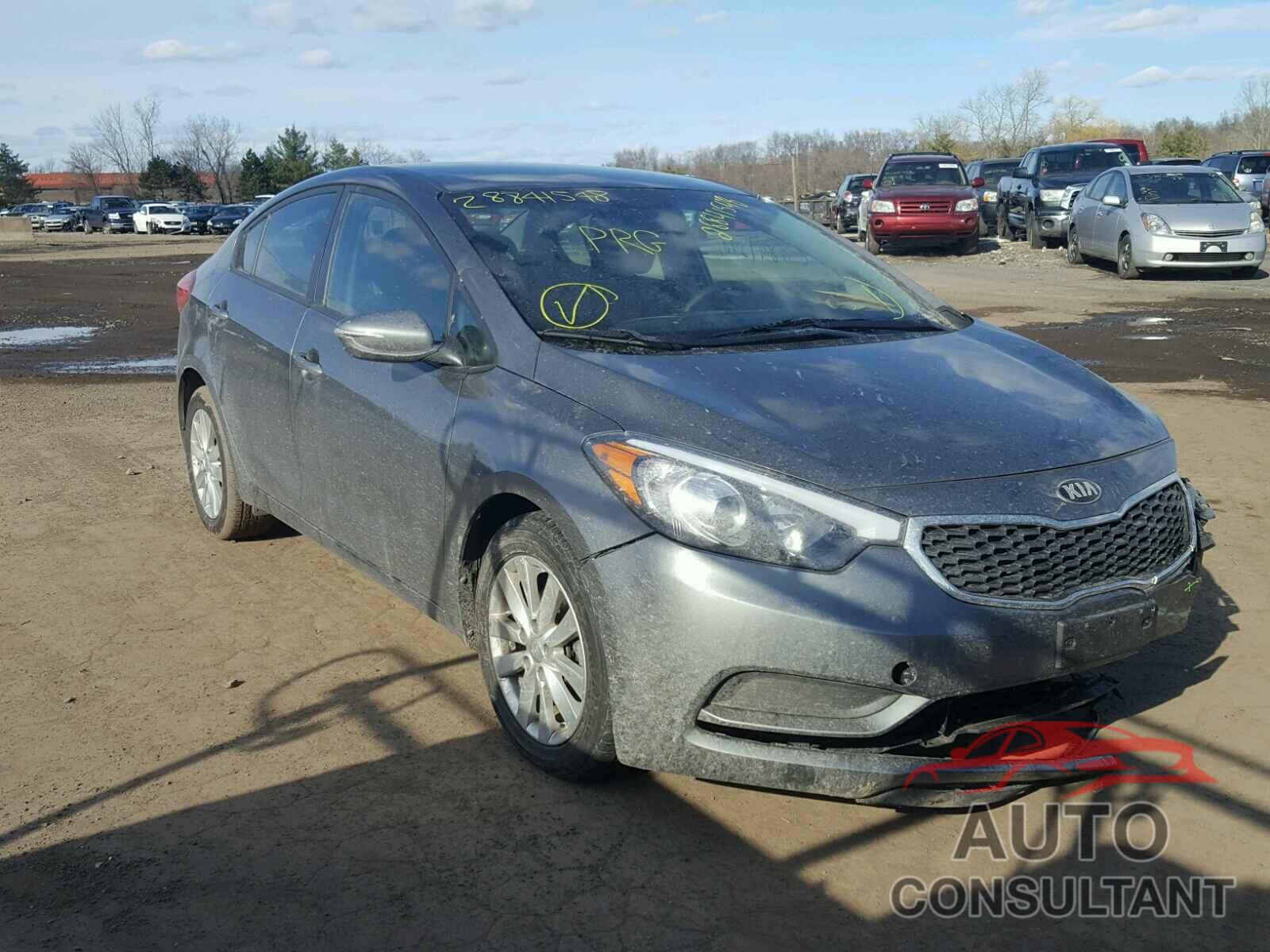 KIA FORTE 2016 - KNAFX4A6XG5564863