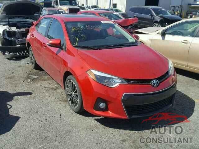 TOYOTA COROLLA 2015 - 5YFBURHE0FP297657