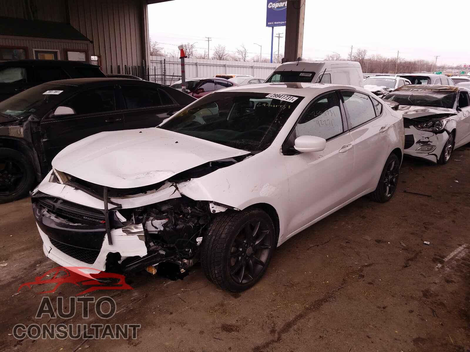 DODGE DART 2015 - 1HGCR2F34HA041433