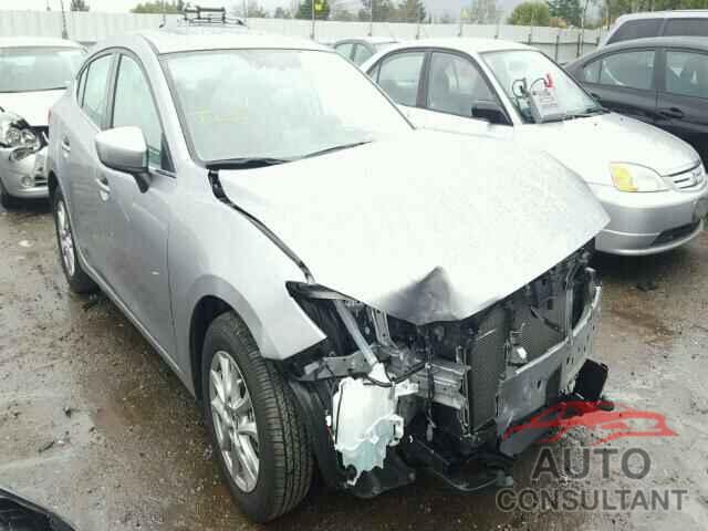 MAZDA 3 2016 - JM1BM1V75G1337163