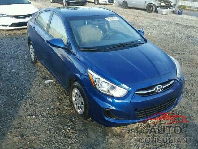 HYUNDAI ACCENT 2016 - KMHCT4AE0GU019992