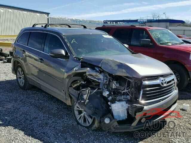 TOYOTA HIGHLANDER 2015 - 5TDKKRFHXFS047272