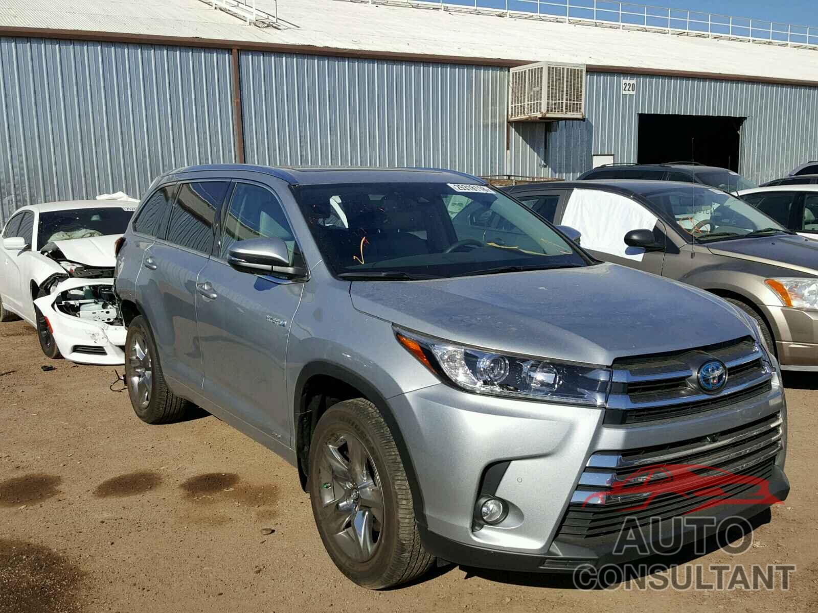 TOYOTA HIGHLANDER 2017 - 5TDDGRFH3HS029502