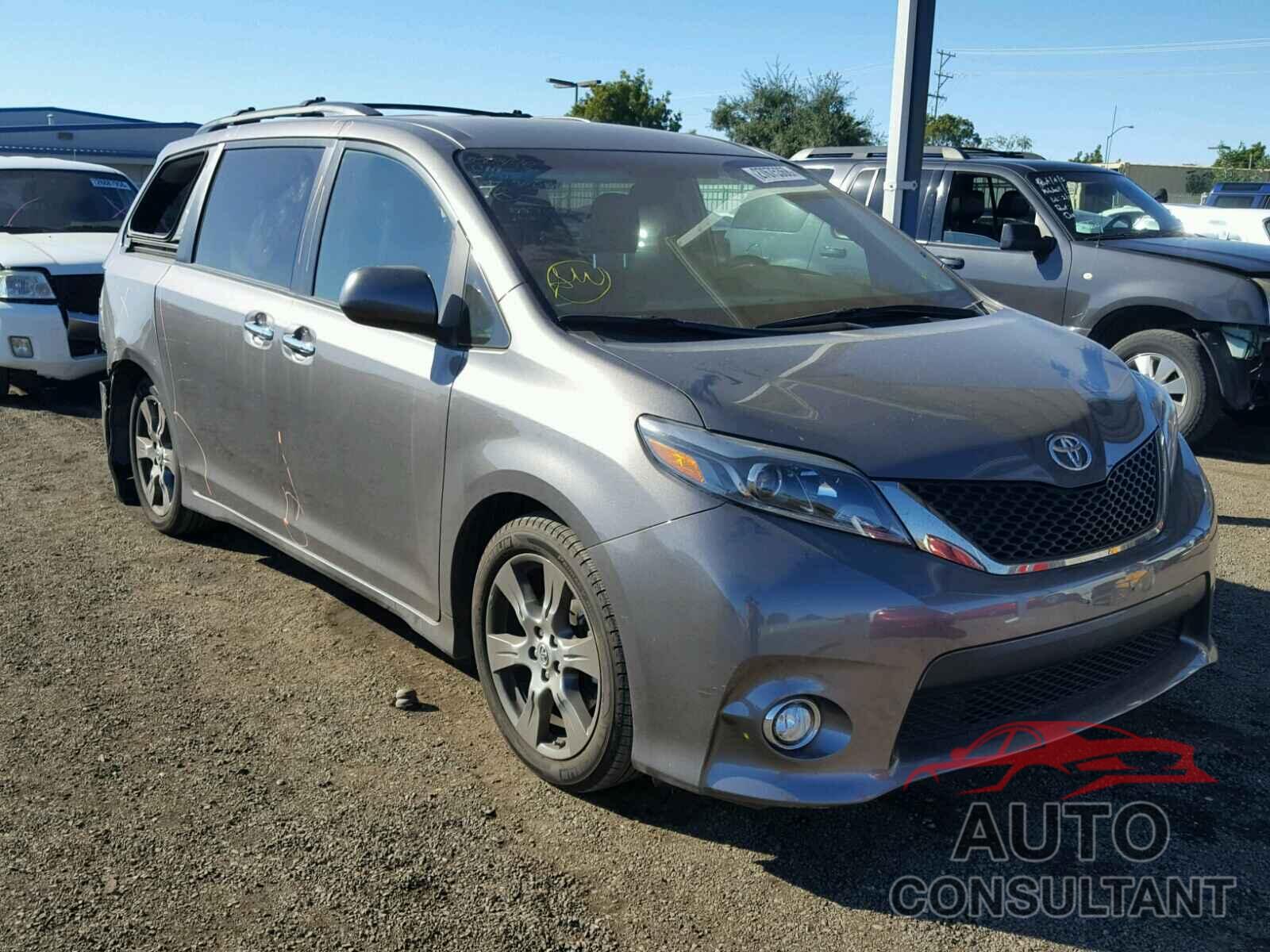 TOYOTA SIENNA 2017 - 5TDXZ3DC5HS798479