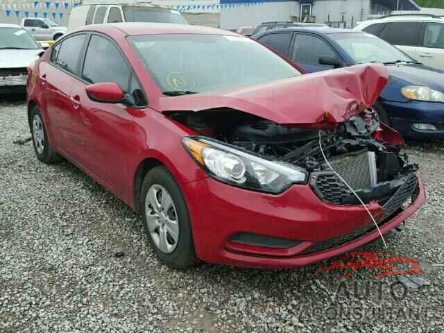 KIA FORTE 2016 - KNAFK4A67G5458479