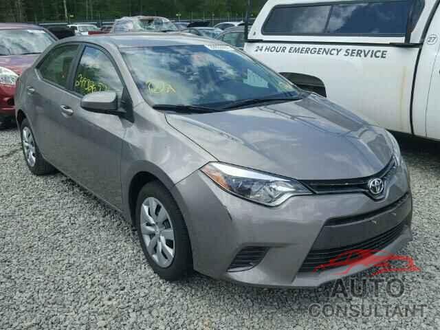 TOYOTA COROLLA 2016 - 2T1BURHE3GC637983