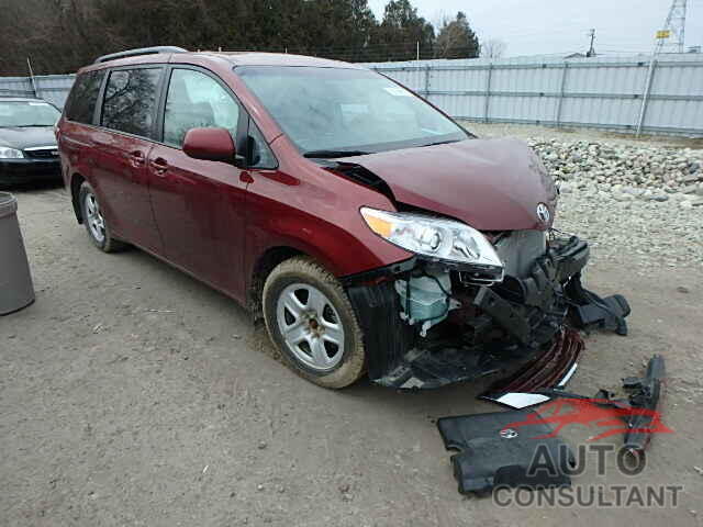 TOYOTA SIENNA 2015 - 5TDKK3DC4FS545021