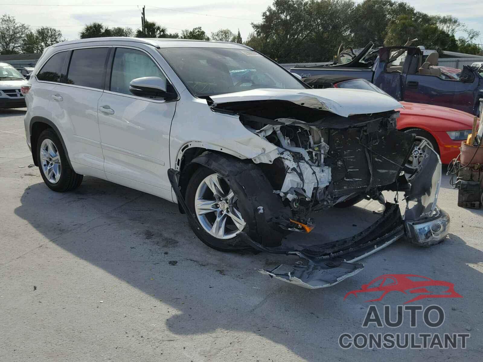 TOYOTA HIGHLANDER 2015 - 5TDDKRFHXFS107852