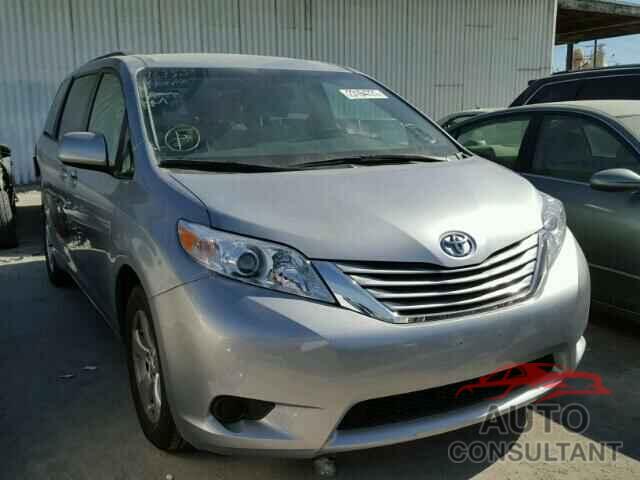 TOYOTA SIENNA 2017 - 5TDKZ3DCXHS807347