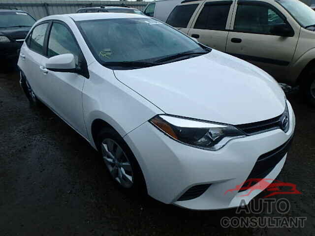 TOYOTA COROLLA 2015 - 2T1BURHE3FC366454