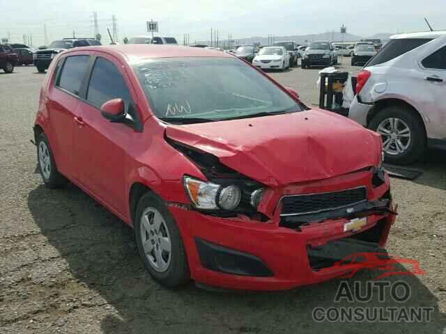 CHEVROLET SONIC 2015 - 1G1JA6SH8F4154652