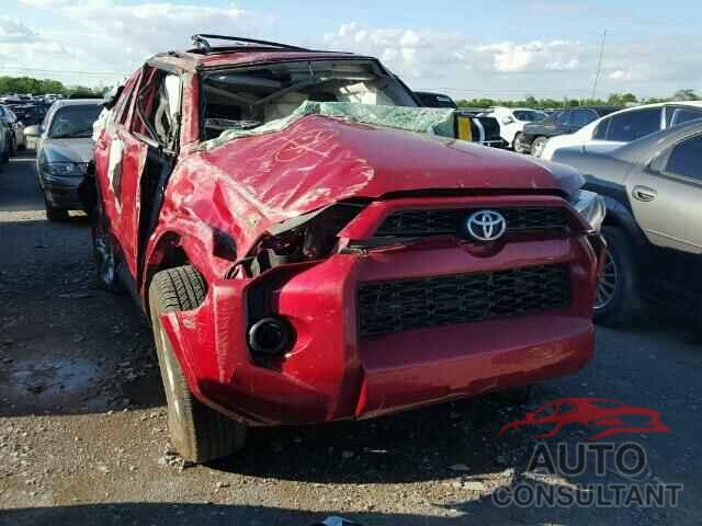 TOYOTA 4RUNNER 2015 - JTEBU5JR1F5234338